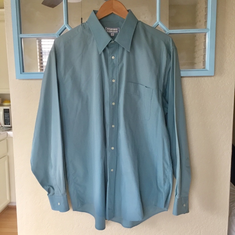 Yves Saint Laurent button down shirt